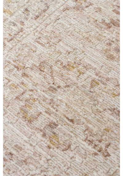 Eko Halı Mahal Mood 02 Beige Cream Polyester Akrilik Klasik Desenli Premium Salon Halısı Bej
