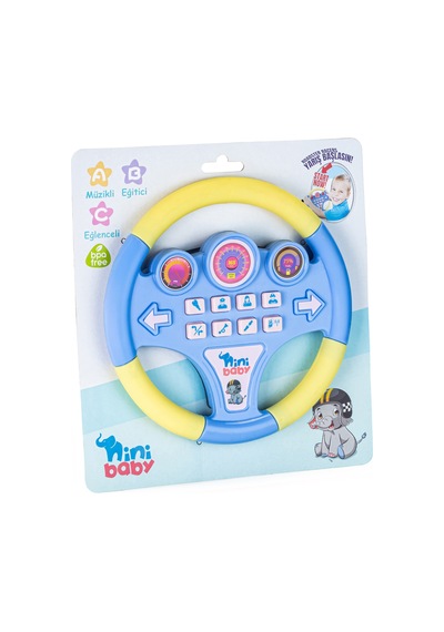 Erdem Toys Eğitici Direksiyon Sesli ve Müzikli - Mor