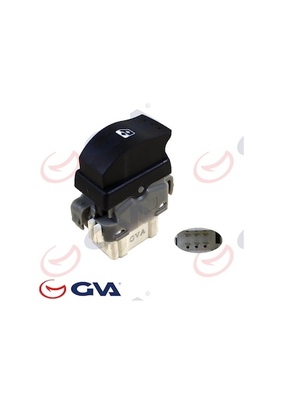 Gva Cam Açma Anahtarı Arka Megane 2-laguna 2 R-l Bm-- Tekli Gva 8011006 8200315024 8200108274