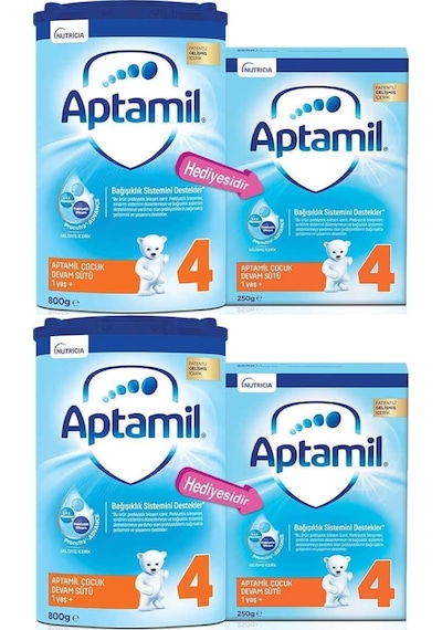 Nutrıcıa Aptamil 4 Devam Sütü 800 G+250 G 2 Adet
