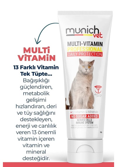 Munich Vet 2'li Set Multi Vitamin Paste + Malt Paste 100 G