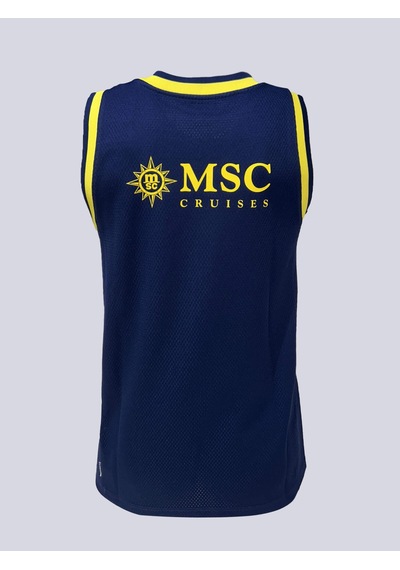 Fenerbahçe Basket Erkek Çubuklu Forma 25/26 Sarı-lacıvert