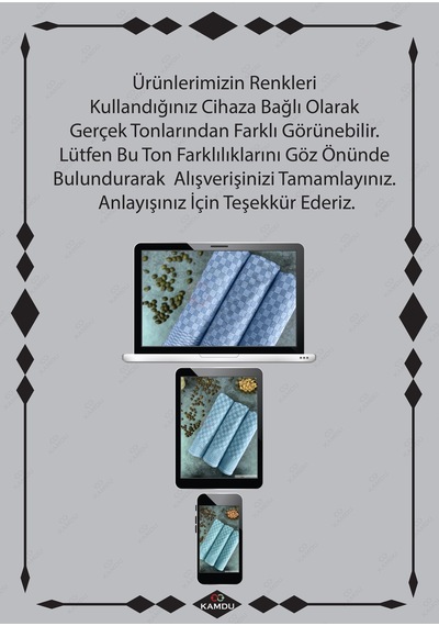 1 Adet - 35x50 Bulaşık Matı, Kurulama Matı, Tezgah Üstü Mat, Su Emen Mat, Lavabo Paspası, İthal Mat Diğer
