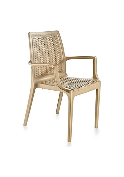 Sy-2524 Örgü Desenli Rattan Bahçe Koltuk Sandalye 4'lü Set Diğer