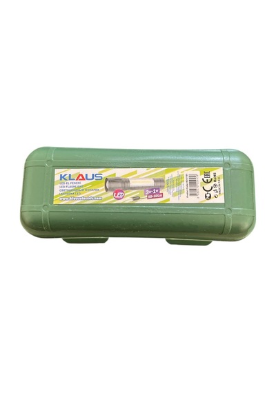 Klaus Led El Feneri Kutu+usb Şarj Kablo 3+1 W-400mah Lı-on Batary
