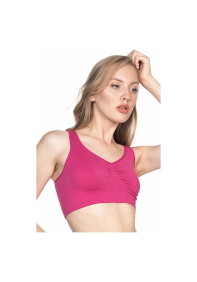 Mürdüm Mı Emay 4001 Soft Sporcu Büstiyer Mürdüm