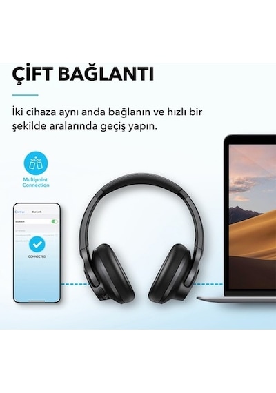 Anker Soundcore Q20i Bluetooth Kulaküstü Kulaklık - A3004