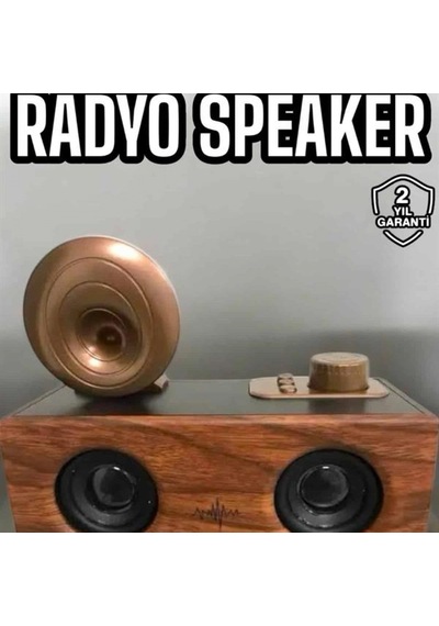 Bluetooth Hoparlör Ahşap Klasik Retro Gramofon Bluetooth Müzik Kutusu 84757541