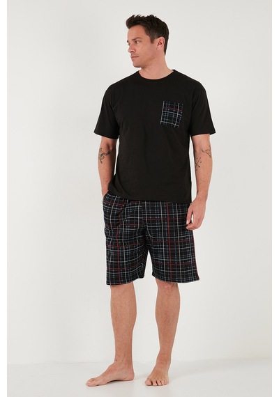 Buratti Erkek Pijama Takımı 6572020 Siyah Siyah