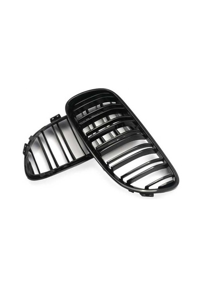 Bmw 3 Serısı E92 2010-2013 M3 Böbrek Cıft Cızgı Panjur Pıano Bl