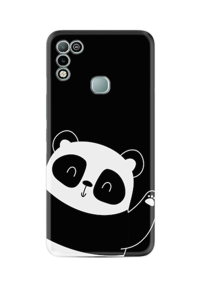Infınıx Hot 11 Play Kılıf Silikon Desen Özel Seri Bay Bay Panda 1784