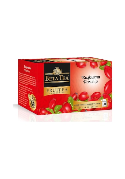 Beta Tea Kuşburnu Karışık Bitki & Meyve Poşet Çay 20 x 2.5 G