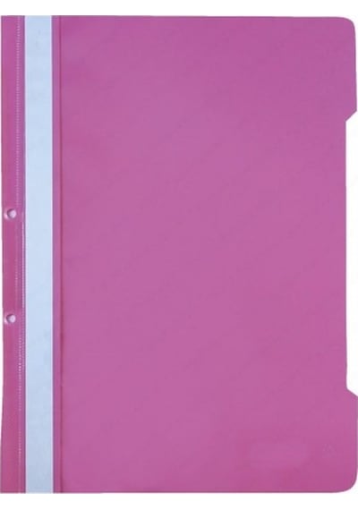Noki Eco Plastik Telli Dosya Koyu Pembe 50'li