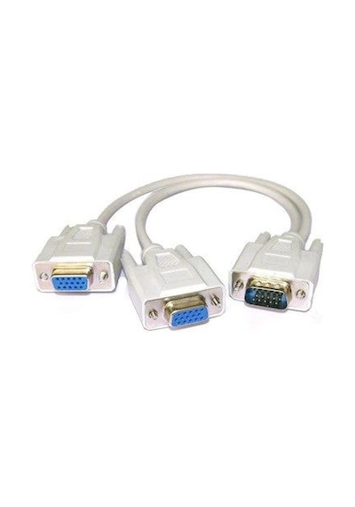 VGA to 2 x VGA Çoklayıcı Y Kablo