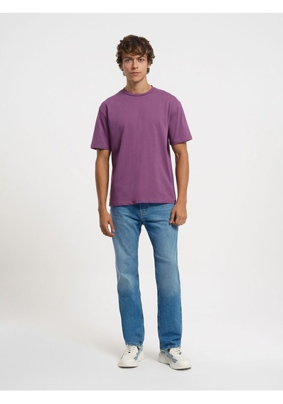 LOFT Loose Fit Erkek Tshirt K.kol Lf2033049 Q1.v1 Mor