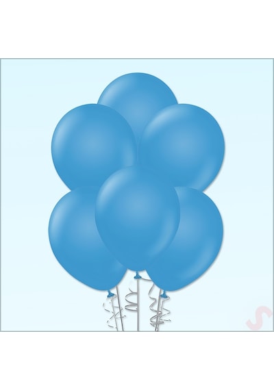 Lacivert Pastel Balon, 30cm X 10 Adet