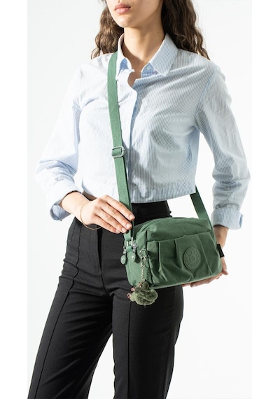 Baginn Klinkır Hafif Yağmur Geçirmez Kadın Postacı Çanta Çok Cepli 20 15 Cm Omuz Çantası 571 Collection Yeşil