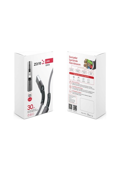 Lexroo Ls66 Micro Usb Kablo - Gri