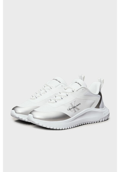 Calvin Klein Bayan Ayakkabı Yw0yw01442 01v Beyaz-gümüş Beyaz-gümüş Beyaz - Gümüş