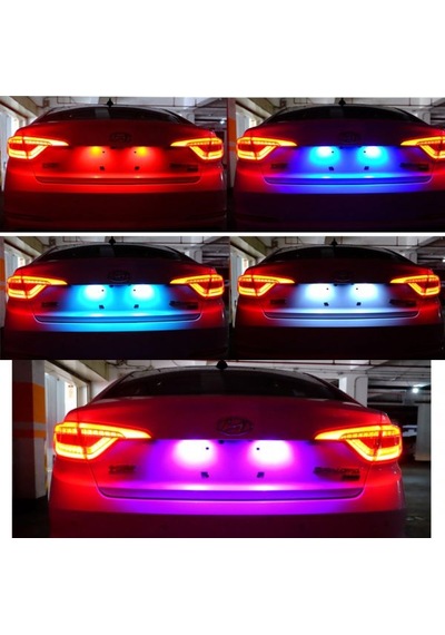 Kumandalı Çakarlı T10 Park Ampulü 2 Li 18 Led İq