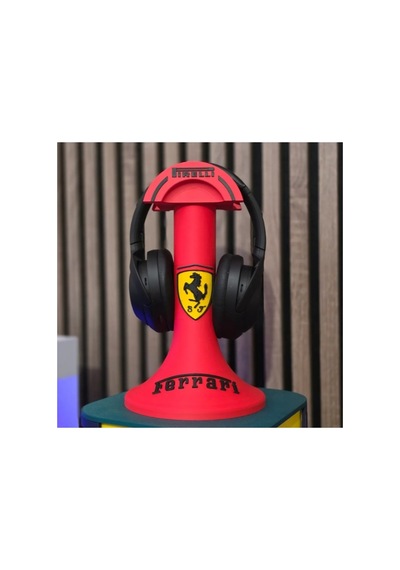 Ferrari Logolu Kulaklık Tutucu Şıklık Ve Fonksiyonellik Bir Arada