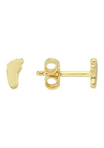 Goldkupe 14 Ayar Altın Minik Ayak Küpe 0,58 Gr-1800