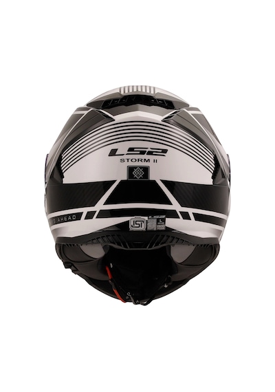 Ls2 Storm 2 Dodger Kask Beyaz - Mat Siyah