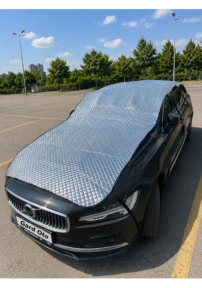 Gard Oto Universal Araç Brandası Metalik Gri