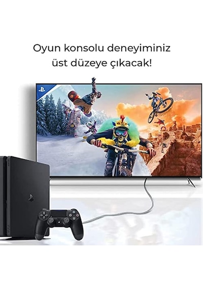 60hz 4k 144hz 120hz Type-c 3.1 To Displayport 1.4 Çift Yönlü Kablo 2 Metre