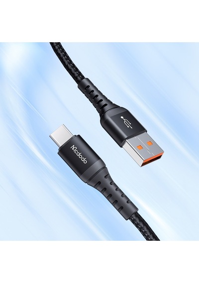 Mcdodo Ca-2274 Usb Typec Q.c 4.0 3a Hızlı Data Şarj Kablosu 2m Siyah