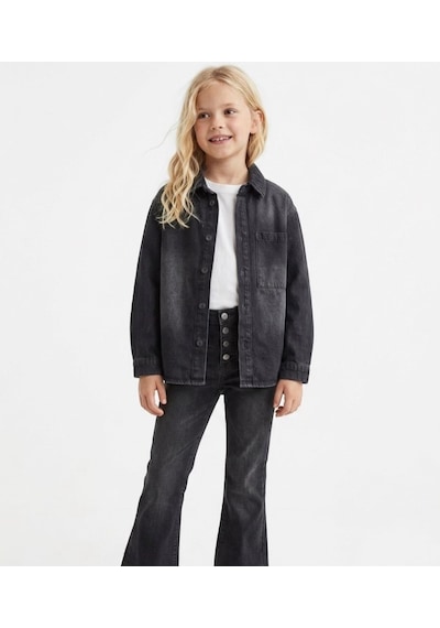 Baby Lory Kids Store Babylory Kids Store Kız Çocuk Gömlek Pantolon 3lü Takım Siyah