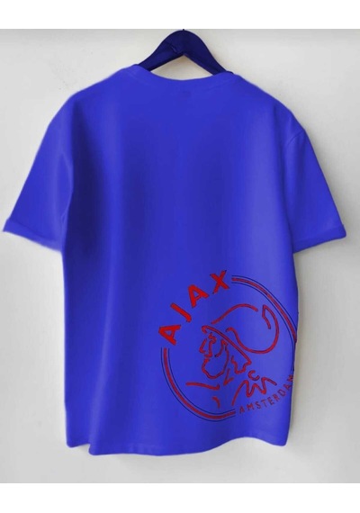 Noıssey Lacivert Ajax Baskılı Oversize Unisex