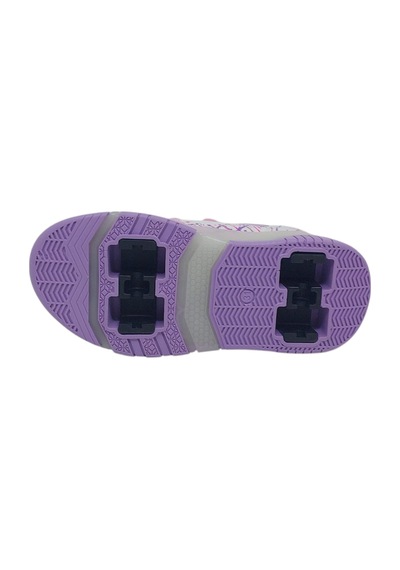 Zerhan 9625 Kız Çocuk Lila Işıklı Patenli Tekerlekli Sneaker Spor