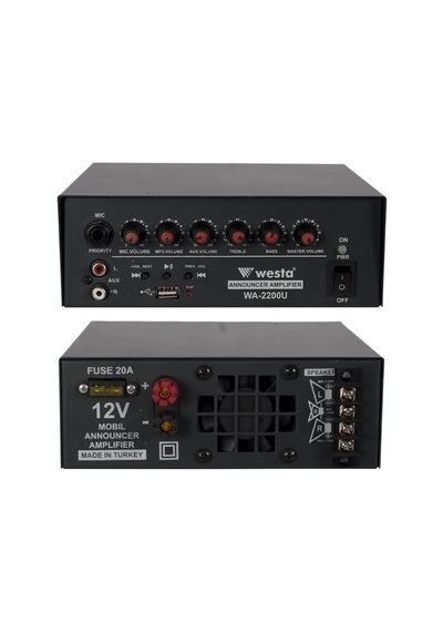 12v 200w Oto Anfi Araç Müzik Sistemi Için Güçlü Amfi