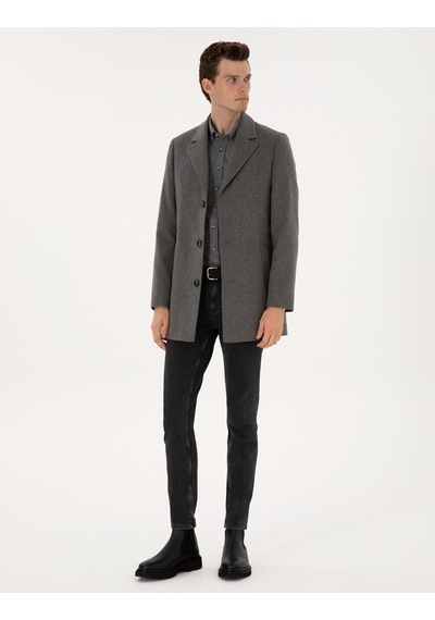 Pierre Cardin Erkek Gri Kaban 50317551-vr024 Gri