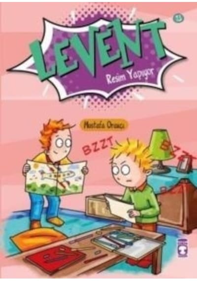 Levent Resim Yapıyor - Levent İlk Okuma Kitaplarım 2 - Mustafa Orakçı - Timaş Çocuk