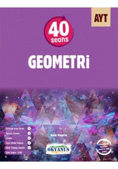 Okyanus Yayınları Ayt 40 Seans Geometri (553247050)