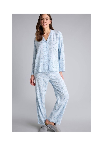 Defacto Desenli Pijama Takımı Üst Alt F9824AX26SP