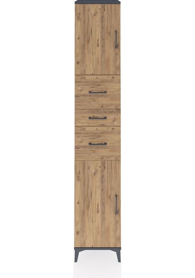 Hyperion Dolap 3 Raflı 3 Çekmeceli 2 Kapaklı 44x44x243 Antras... Antrasit Hyperion Dolap 3 Raflı 3 Çekmeceli 2 Kapaklı 44x44x243 Antras... Antrasit