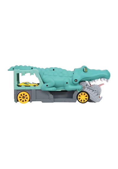 Catapult Araba Fırlatıcı Sesli Timsah