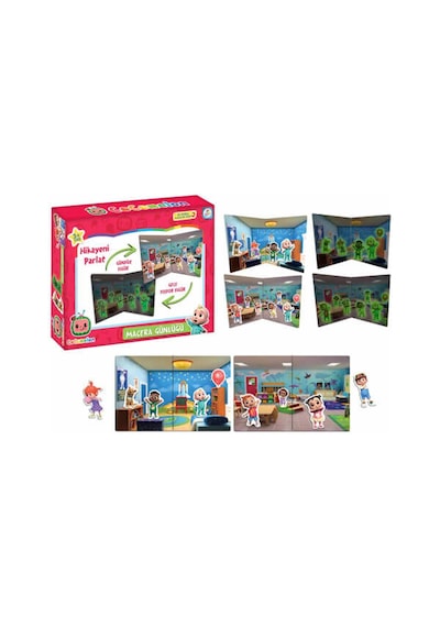 Cocomelon Manyetik Fosforlu Hikaye Oluşturma Co7820 Çok Renkli