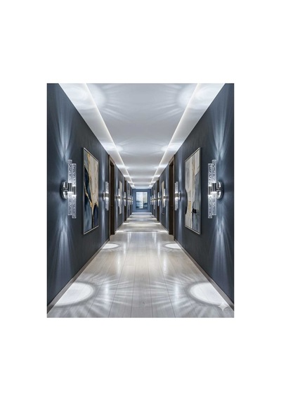 Bubbleflux Dubble Medium 40 Cm Modern Tasarım Led Aplik - Duvar Lambası - Gümüş - Elektrikli - Kumandalı - Beyaz Led Gümüş Elektrikli Kumandalı 40