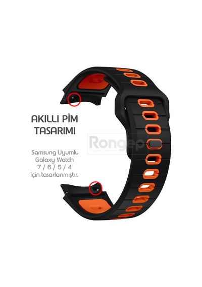 Samsung İle Uyumlu Çift Renkli Pin-and-tuck 20mm Kordon Galaxy Watch 7/6/5/4 Serisi İçin Galaxy Watch 7 Kordon 40mm/44mm Watch 6/4 Classic 47/43/42mm Watch 5 Pro Uyumlu Çok Renkli Samsung İle Uyumlu Çift Renkli Pin-and-tuck 20mm Kordon Galaxy Watch 7/6/5/4 Serisi İçin Galaxy Watch 7 Kordon 40mm/44mm Watch 6/4 Classic 47/43/42mm Watch 5 Pro Uyumlu Çok Renkli