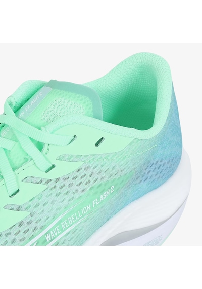 Mizuno Wave Rebellion Flash 2 Kadın Yeşil Koşu Ayakkabısı J1gd243591