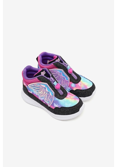 Panço Skechers Jumpsters Kız Bebek Siyah Ayakkabı