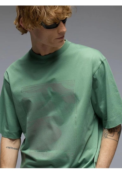 Oakley Sandboard Erkek T-shirt-foa407982 Yeşil