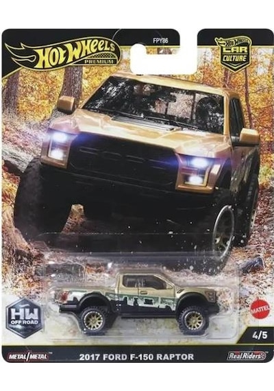 Hot Wheels Premium Car Culture Off Road 976h 5'li Set Çok Renkli