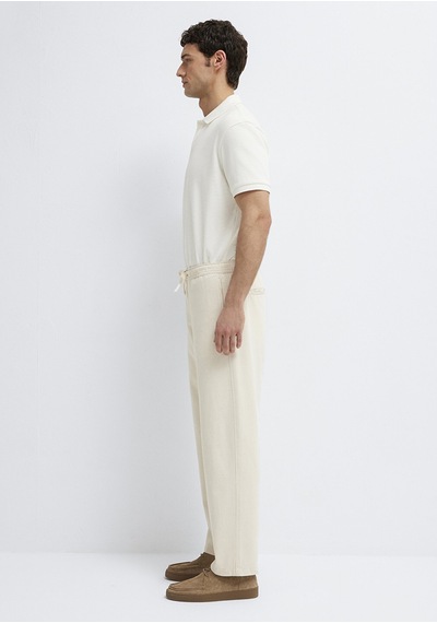 Mavi - Andros Mavi Edition Ekru Keten Karışımlı Jean Pantolon 0021045-a3321