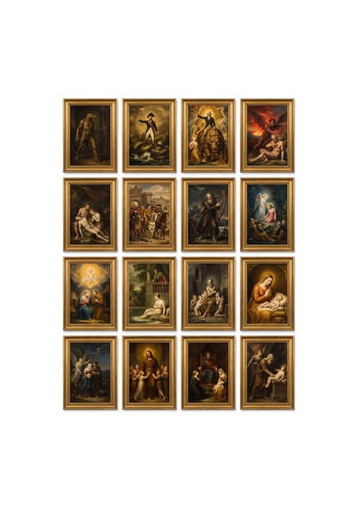 William Blake Eserleri 16'lı Sticker Seti Laptop Defter Planlayıcı Etiket Çok Renkli