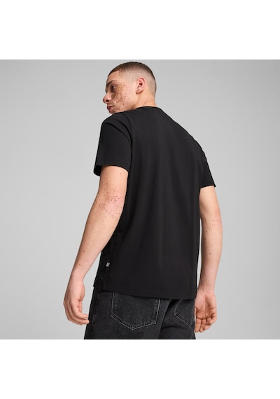 Puma Graphics Sneaker Tee Erkek T-shirt-siyah